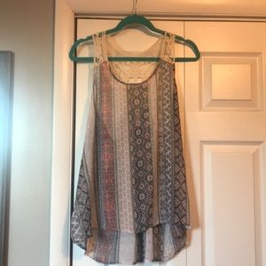 Boho Sheer Tank